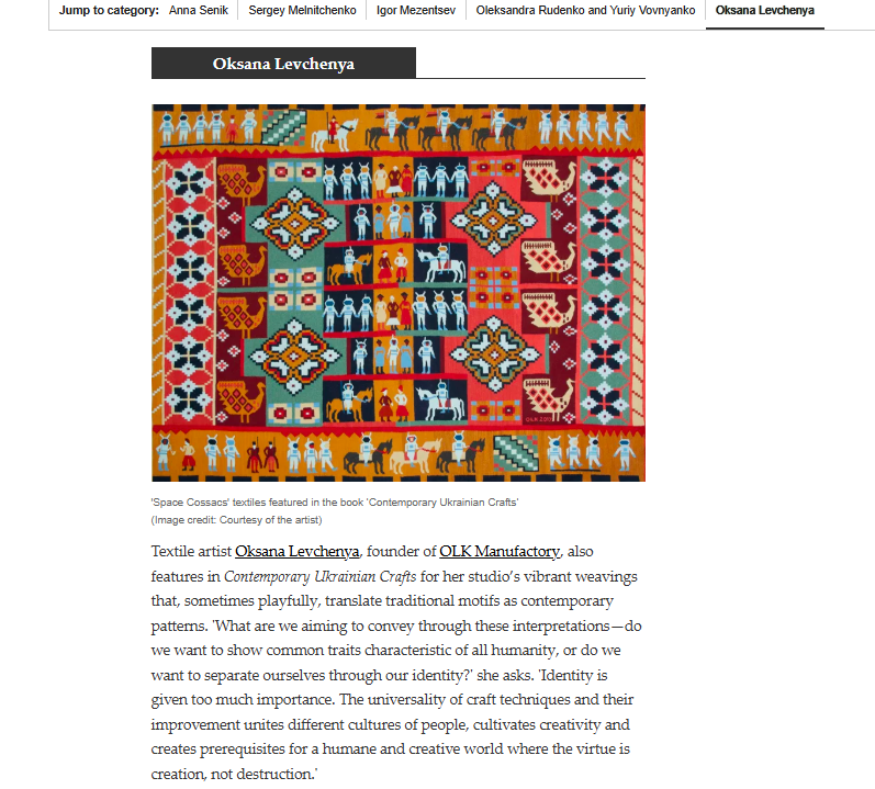 Five Ukrainian artisans to have on your radar