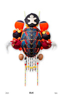 Poster with Mask Chief Egg OLK_M2 56x88 cm